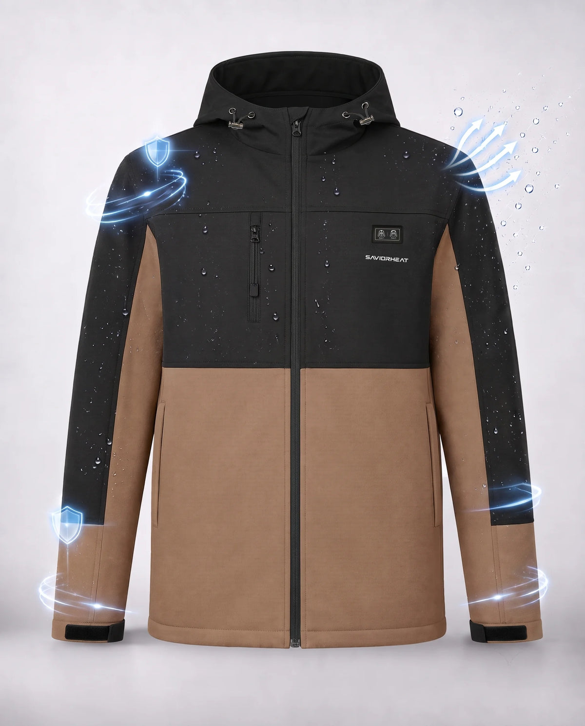 Savior Heat heavy canvas heated work jacket with 300D weather protection