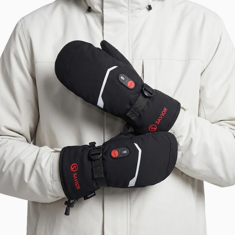 Savior Touch Screen Heated Durable Mittens 06