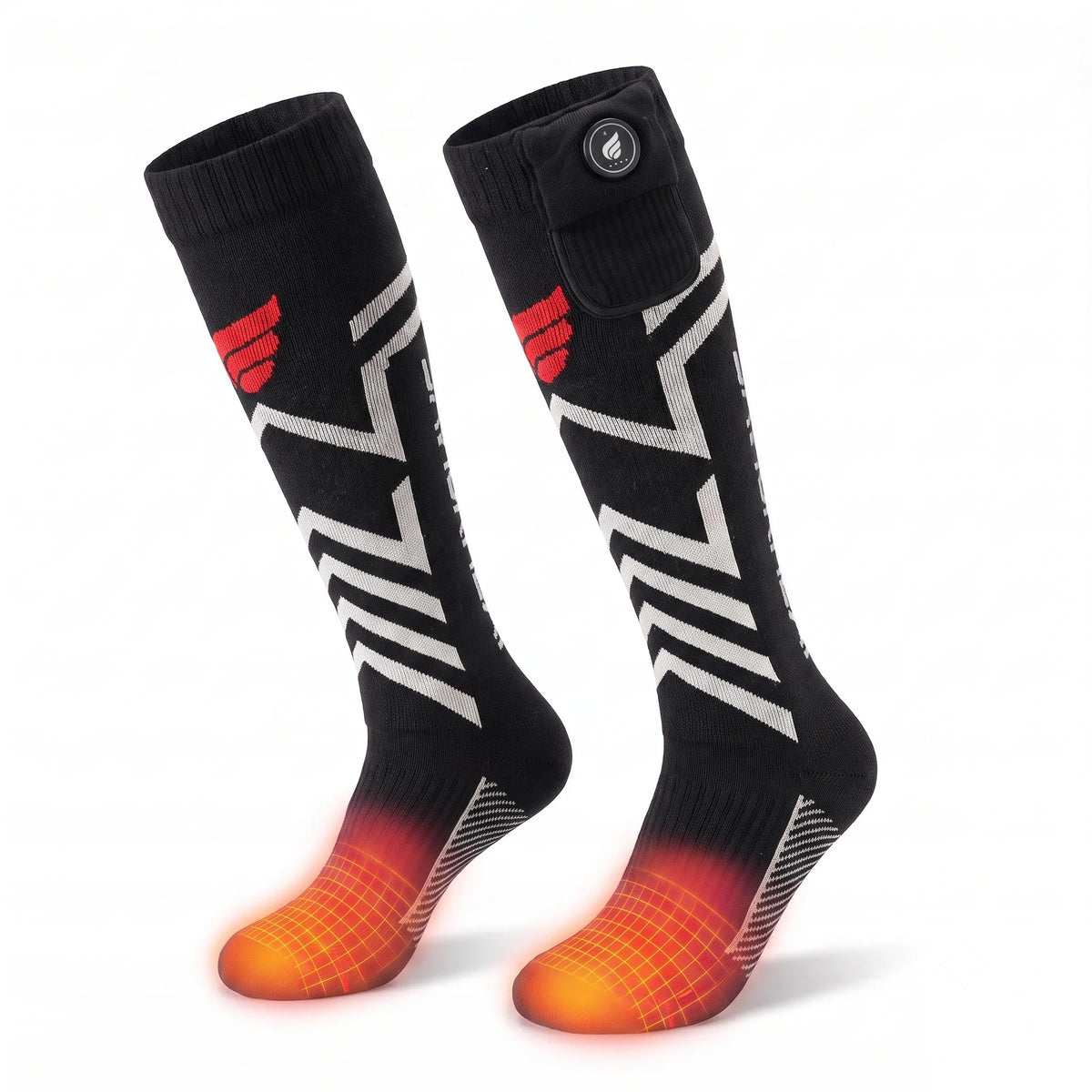 Silverline All-Around Comfort Heated Ski Socks 02