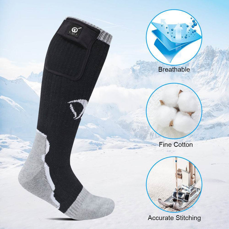Load image into Gallery viewer, Savior Heat Socks with Rechargeable Battery Winter Outdoor Thermal Cotton Sock