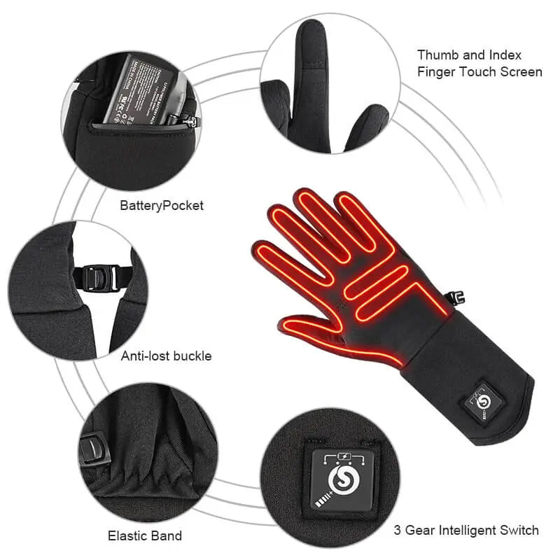 Load image into Gallery viewer, Savior Heated Breathable Thin Glove Liners