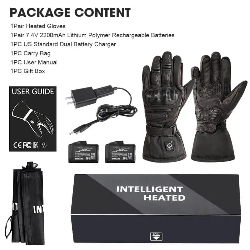 Load image into Gallery viewer, heated gloves package