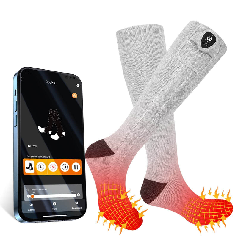 Load image into Gallery viewer, Savior Heated Socks - BTSS01G