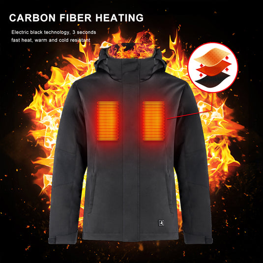Women’s Slim-Fit Heated Jacket – Lightweight, Fast-Heating Warmth