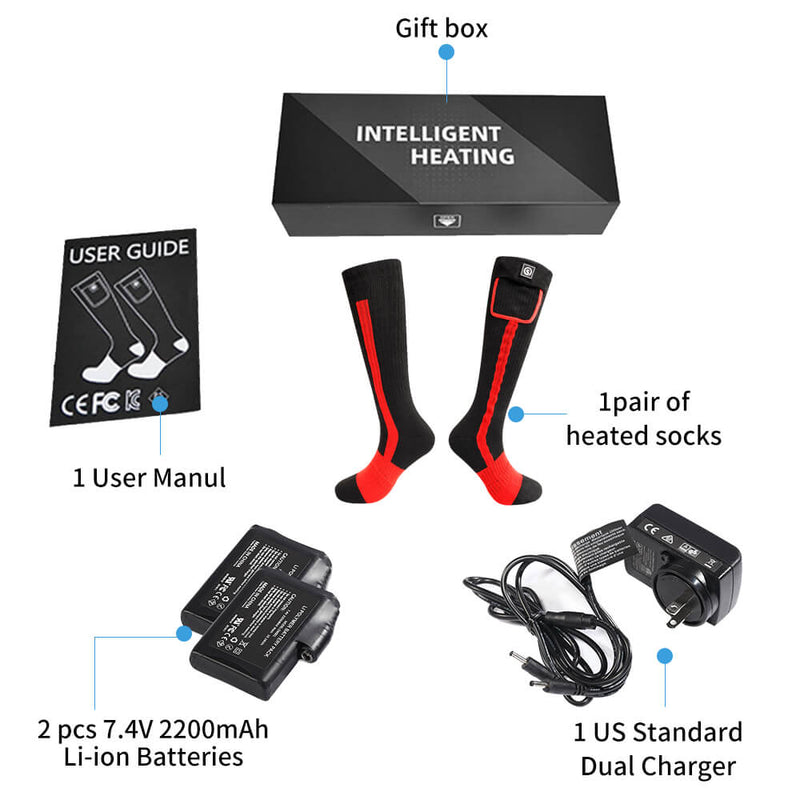 Load image into Gallery viewer, Savior Men Women Heated Socks For Outdoor Sports
