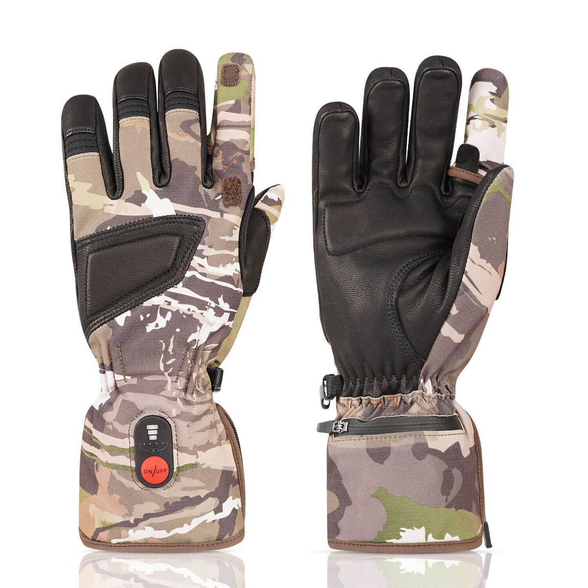 Outlets - Savior Camo Heated Gloves For Hunting