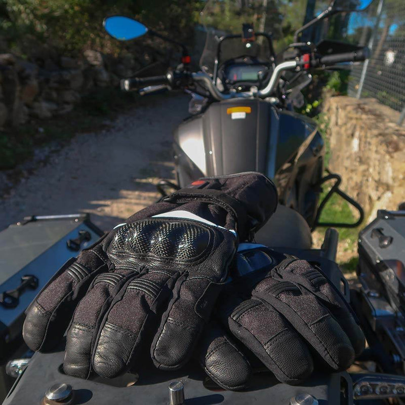 Load image into Gallery viewer, Savior Battery Heated Anti-fall Motorcycle Gloves
