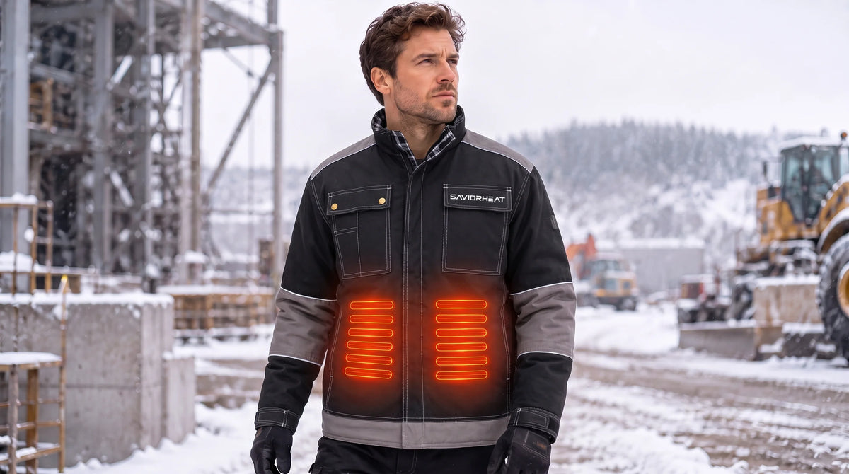Savior Heat comfort-lined heated work jacket product overview