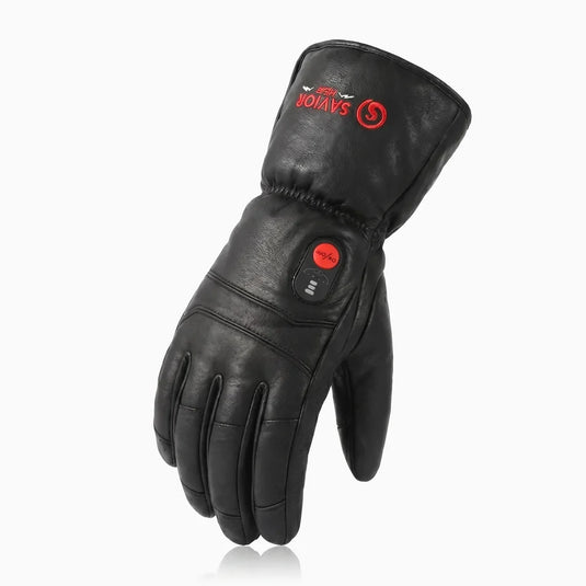 Savior Electric Heated Leather Gloves 06
