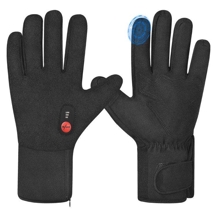 Outlets-Savior Winter Warm Rechargeable Battery Working Heated Gloves