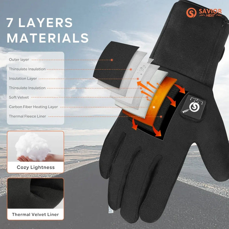 Load image into Gallery viewer, Savior Thin Heated Breathable Gloves 05
