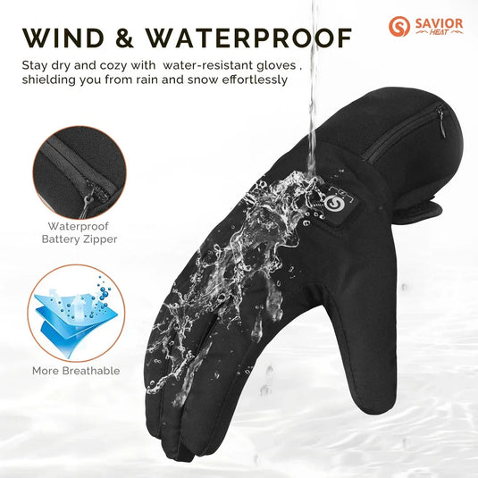 Savior Thin Heated Breathable Gloves 06