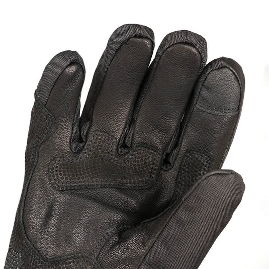 Savior Heated Sheepskin Motorcycle Gloves 07