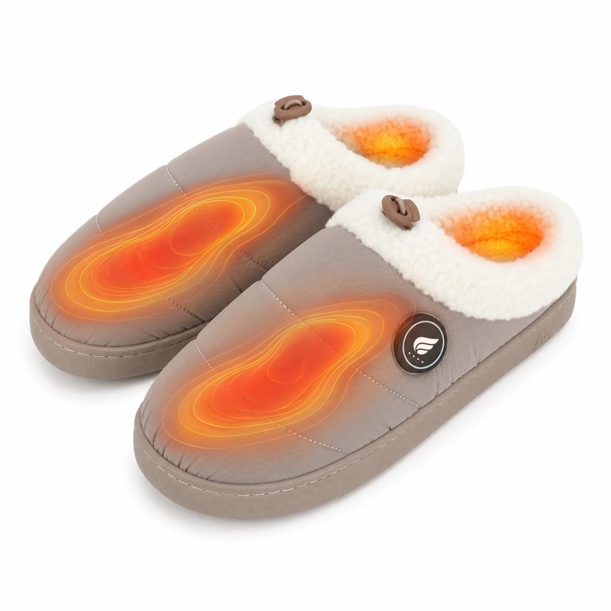 Adjustable-Cuff Heated Slippers 02
