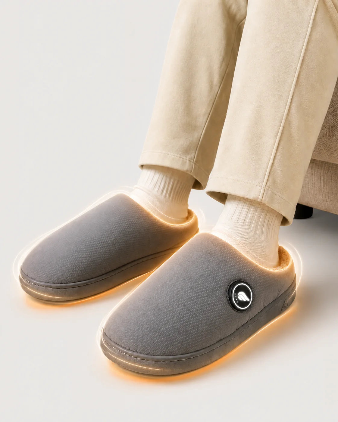 Savior Heat easy slip-on heated slippers designed for quick, convenient everyday warmth