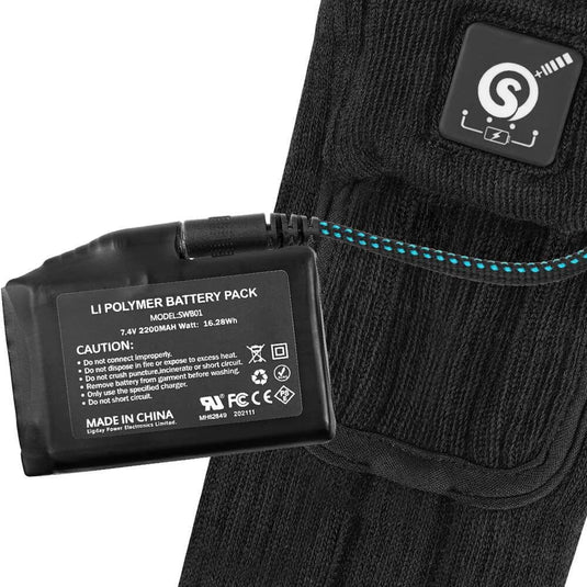 Savior Men Women Heated Socks For Motorcycle & Cycling 05