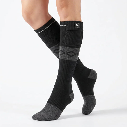 Savior Men Women 7.4V Mobile Warming Heated Socks 06