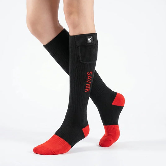 Savior Men Women 7.4V Battery Operated Heated Socks 06