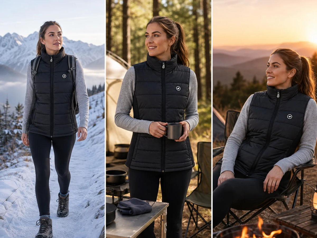 Savior Heat women's stretch-side heated vest product overview