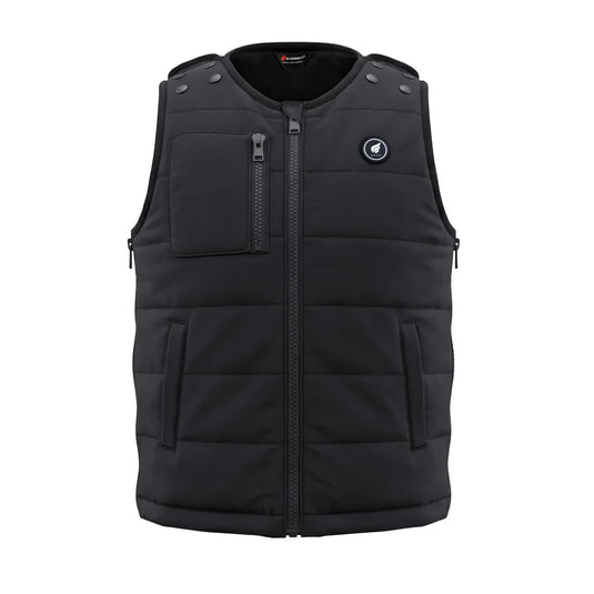 Heating zone coverage on Savior Heat Kids' Adaptive-Fit Smart Heated Vest